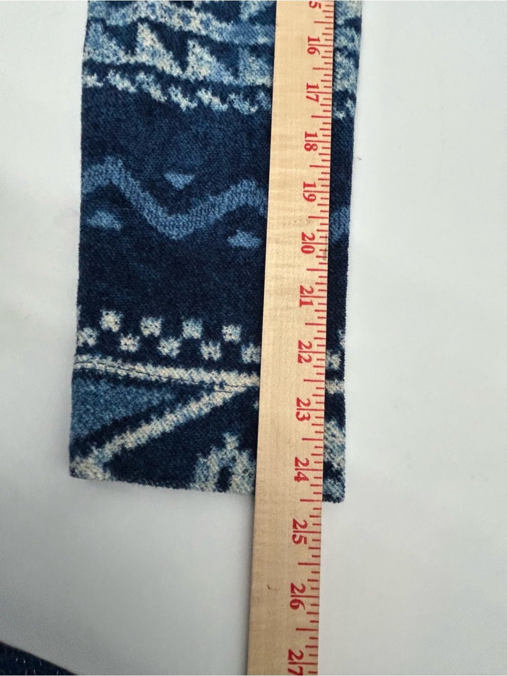 Ralph Lauren Navy and Cream Nordic Toggle Cardigan - Picture 9 of 9